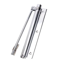 HOT Automatic Door Self-Closing Hinge Mute Easy to Rebound No Slotting Punching Free Door Closer Home LSF99