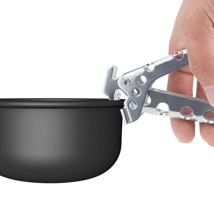 

Camping New Aluminum Alloy Pot Clip Pliers Anti-Scalding Anti-Skid Camping Pot Holder Camping Picnic Cookware Tool Outdoor