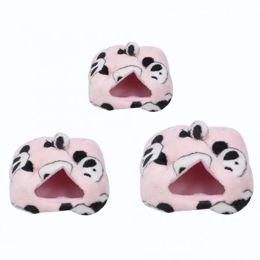 Зимнее Детское пальто из толстого плюша ткань Pet гнездо дом для хомяка Ежик