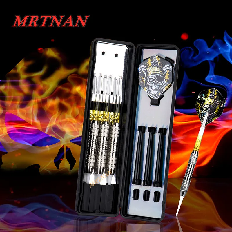 Профессиональный мягкий наконечник Дартс стульчиков 19 г пластиковый