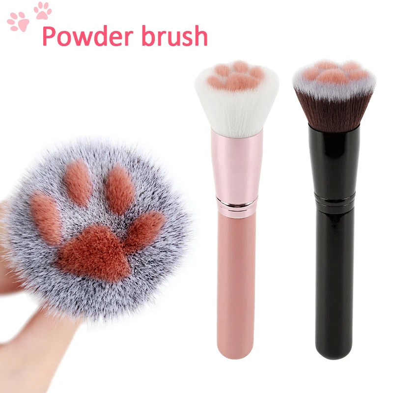 

2colors High-Quality Cat Claw Makeup Brush Fluffy Face Powder Foundation Blush Soft Cute Cosmetic Beauty Tools