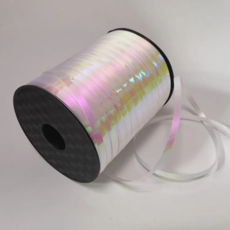 

Ynaayu 10M 20M 30M Laser Ribbon New Satin Ribbons Wedding Birthday Party Decorative For Balloons Gift Bag Cake Packing