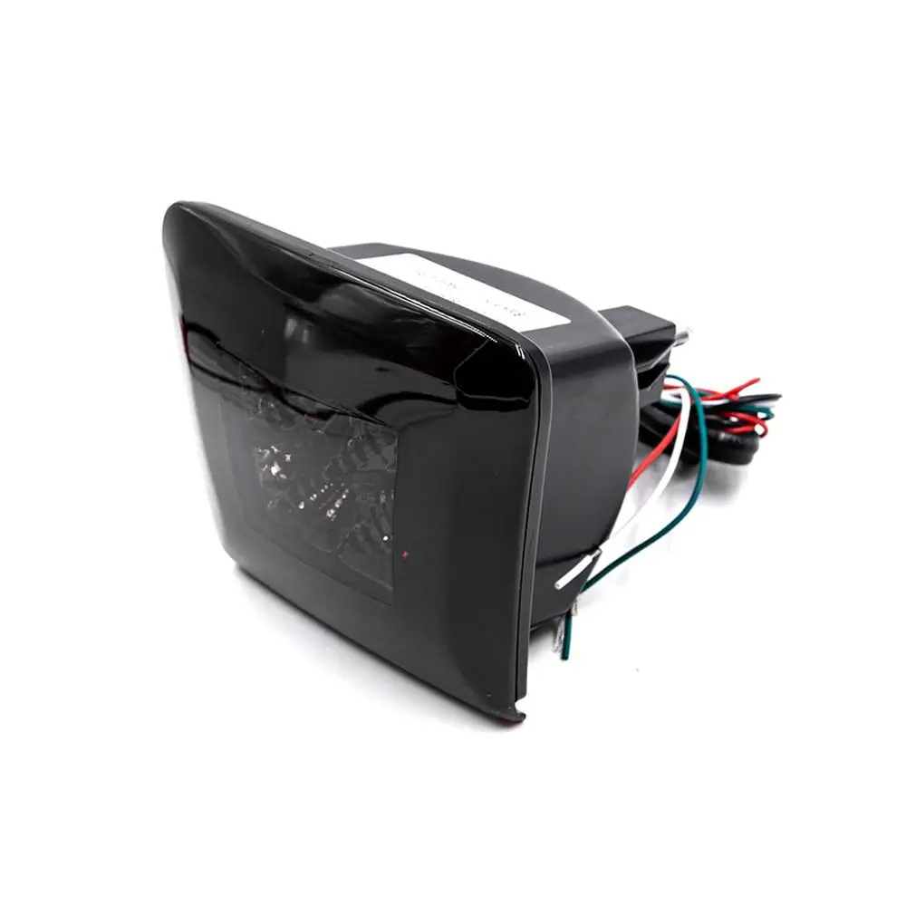 Темно-красные линзы 3-в-1 светодиодный красный стоп-светильник задний