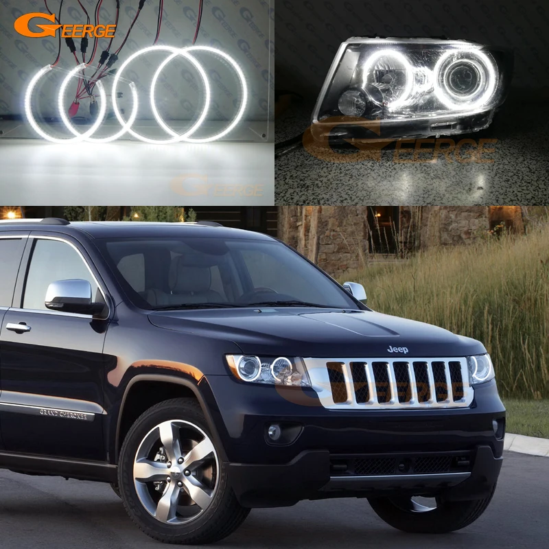 Для JEEP GRAND CHEROKEE 2011 2012 2013 ультра яркий SMD светодиодный ангельские глазки набор