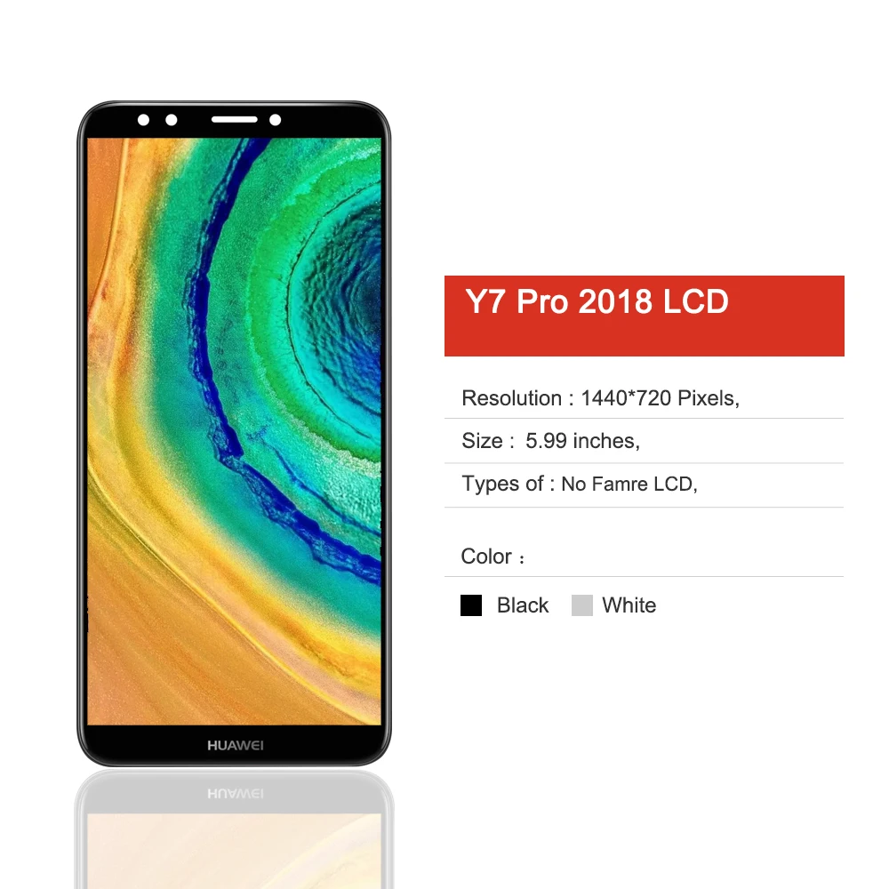 ЖК-дисплей Y7 Prime 2018 для HUAWEI с сенсорным экраном Huawei Pro LND L22 LX2 L21 L23 LX1 L29 | Мобильные