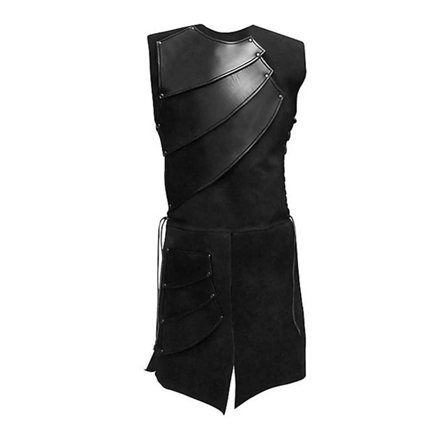 Костюм на Хэллоуин для взрослых мужчин средневековый Косплей без рукавов с