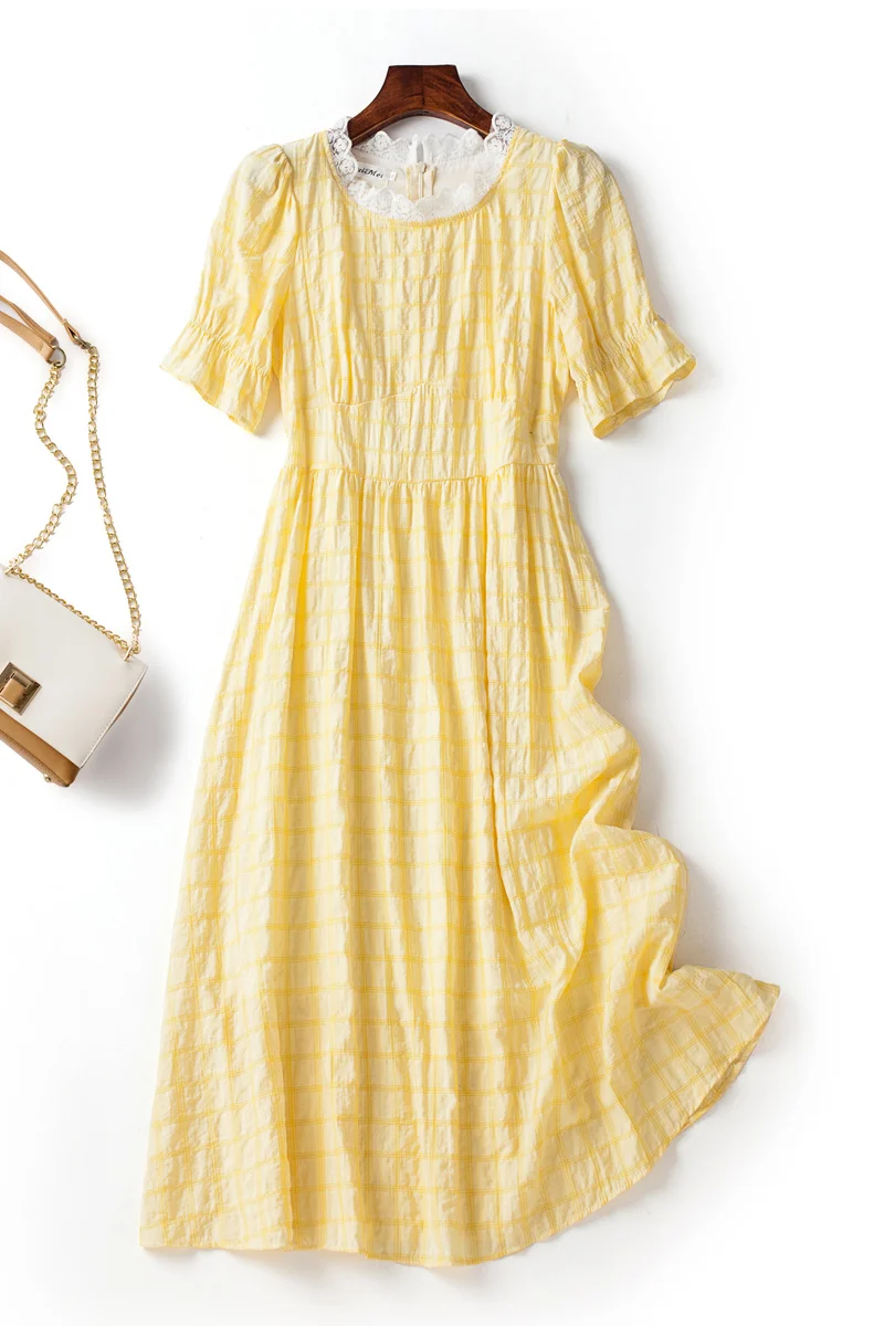 

Can Salt Can Be Sweet Dress Gentle Wind Design Sense Niche 2021 New Summer Fashion Western Style Skirt Light Cooked Wind
