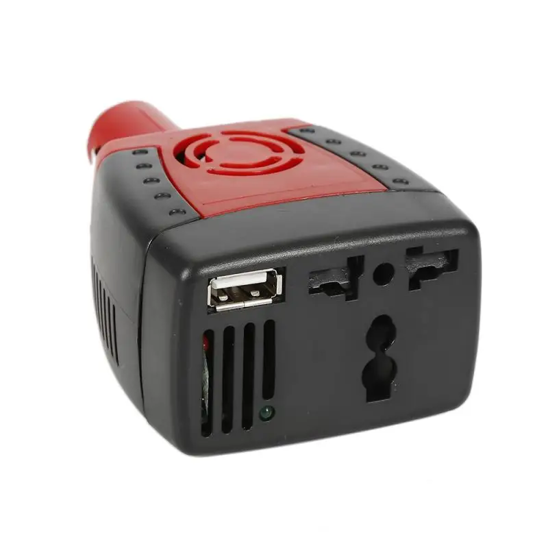 

150W Car Power Inverter DC 12V To AC 220V/110V Converter Adapter With 5V USB Charger Car Accessories