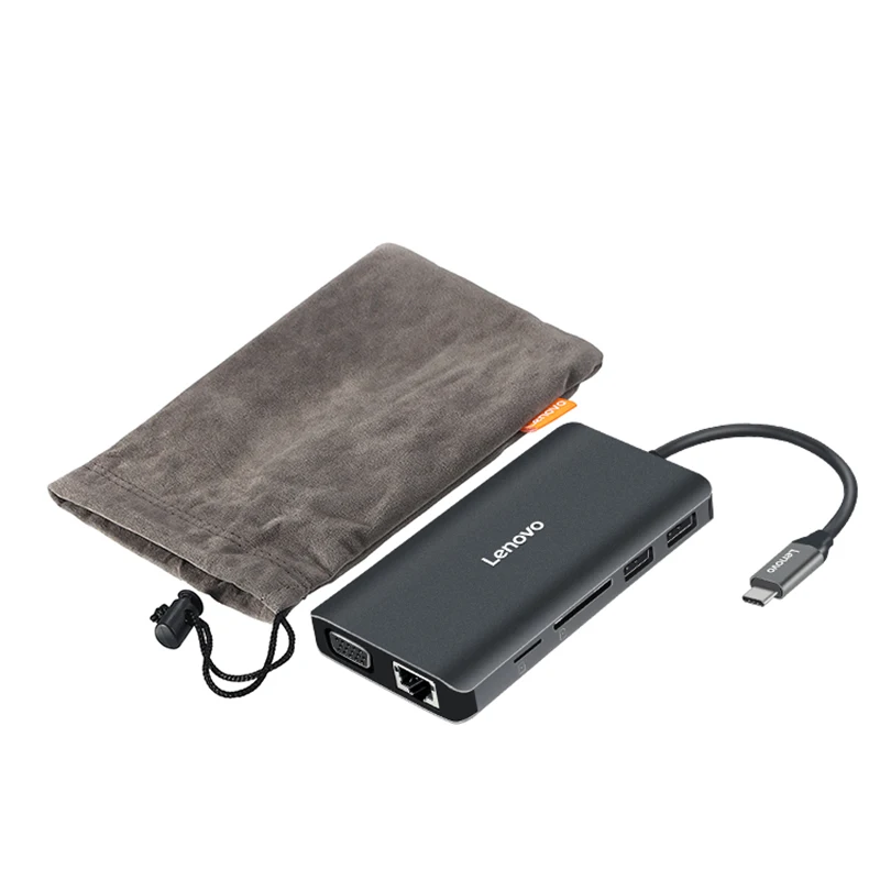 lenovo usb hub c hub to multi usb 3 0 hdmi card reader adapter dock for macbook pro thinkpad lenovo yoga accessories type c 3 1 free global shipping