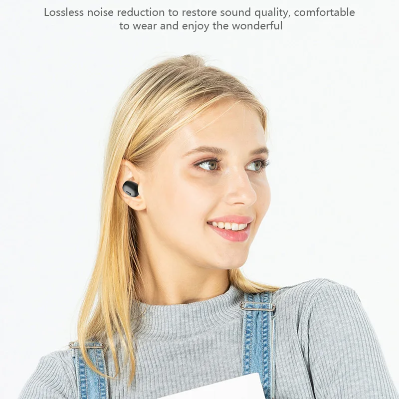 Наушники Fone Bluetooth TWS беспроводные наушники CVC шумоподавление с микрофоном Handsfree De