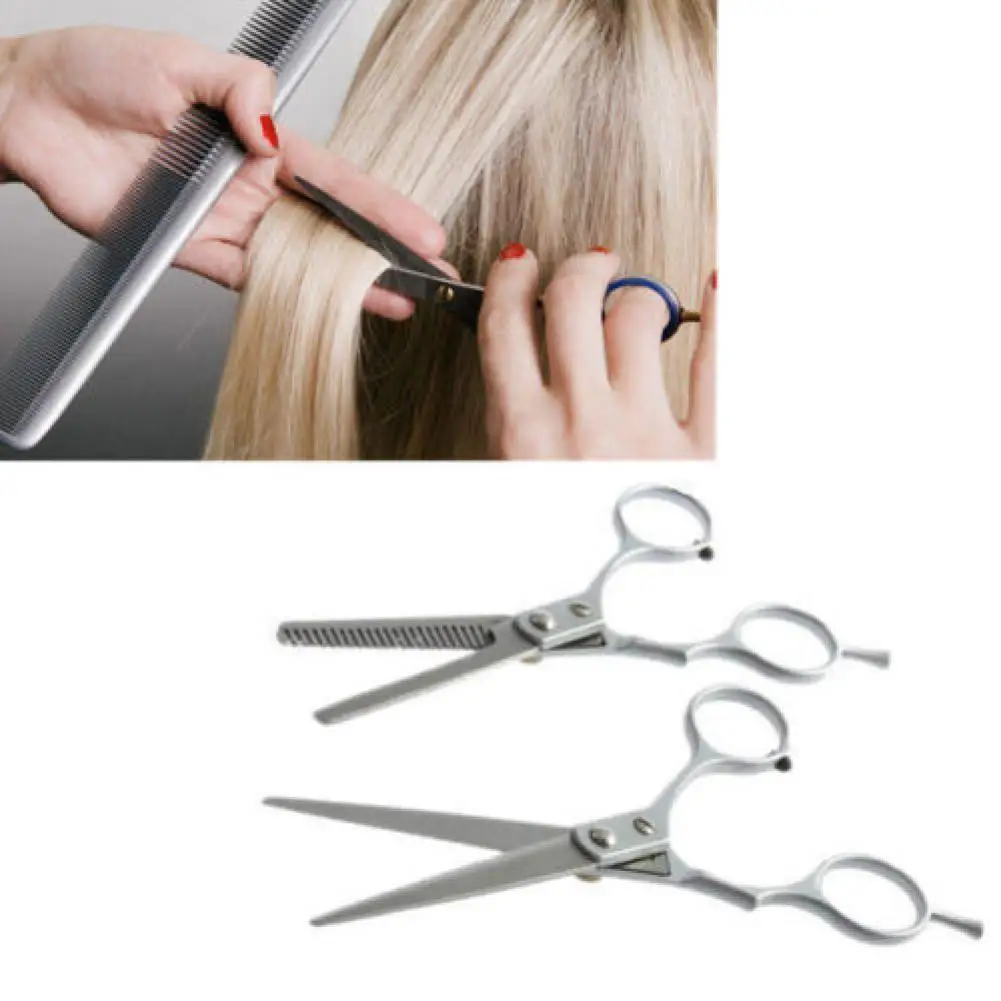 1Pcs Pro Stainless Steel Hair Cutting Thinning Shears Salon Hairdressing Scissors Professional Hair Cutting Hair Care Tool images - 6