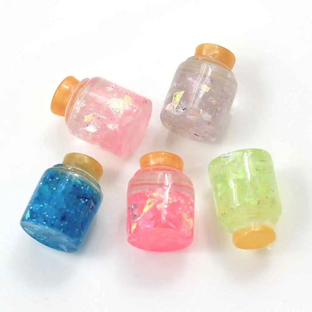 

Random 3D Resin Honey Pot , Jars Bottle Kawaii Cabochons For DIY Craft