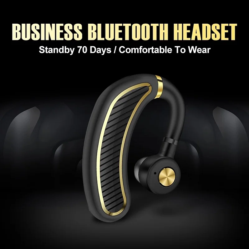 

Ear Hook Car-borne Earphone TWS Bluetooth 5.0 Earphones Wireless Headphone 9D Stereo Waterproof Earbuds Headsets K21