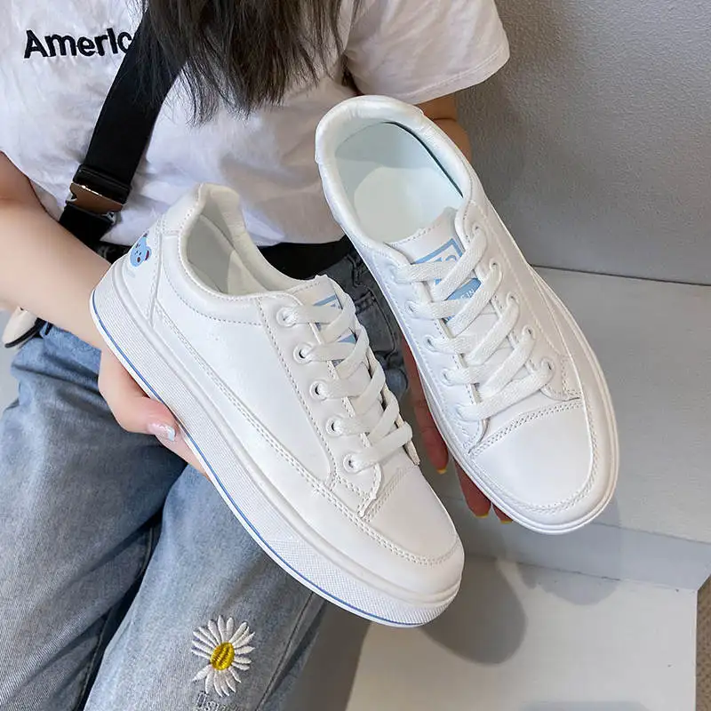 

Sneakers Women's Scape Women Sport Shoes Lace-Up Female Running Sneakers Vulcanization Women's Summer Shoes Buty Tennis 351G