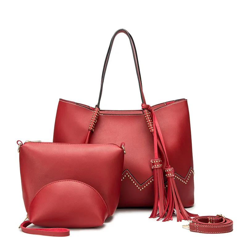 SDN новый стиль Европейская и американская женская сумка через плечо чистый цвет