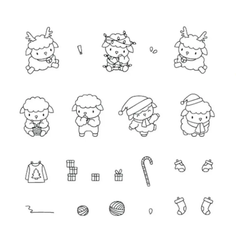 

Birds Plant Album Clear Stamp Transparent Soft Seal Letters Badge For Scrapbooking Paper Crads Handmade Postcard Stamps