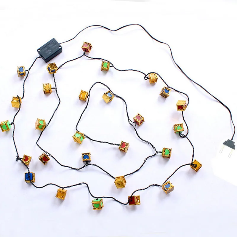 1 шт. 3 м 28 Светодиодная лампа для украшения праздников Рождественская освещение