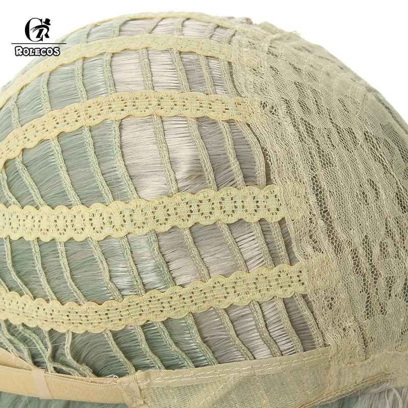 

ROLECOS Anime Toilet-Bound Hanako-kun Cos Nene Yashiro Cosplay Hair Synthetic Hair Long Straight Cosplay Halloween Hair