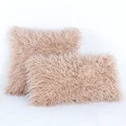 30x50 см сплошной цвет серый белый зеленый Подушка плюшевая подушка украшение для дома диванная подушка прикроватная поясная подушка спинка