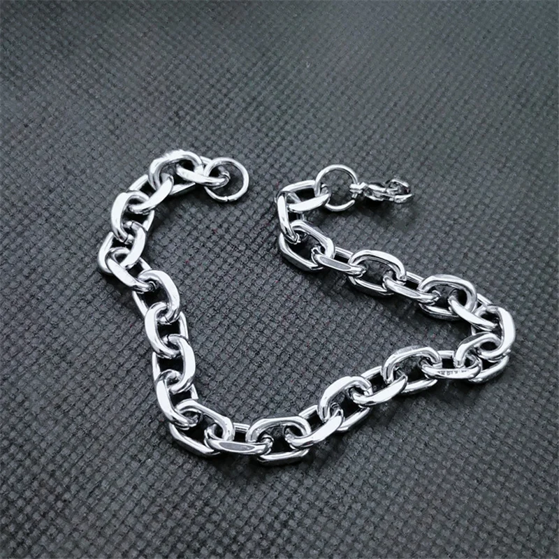 Mens Cool Bracelet Stainless Steel Thick Chain for Fashion Color Women Jewelry Gift | Украшения и аксессуары