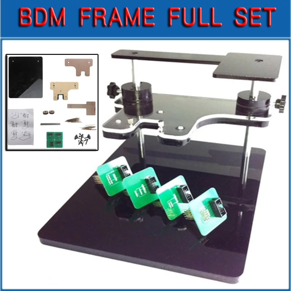 2019 BDM Рамка стол с адаптерами Набор подходит для BDM100 программатора/CMD FGTECH|frame bdm|bdm