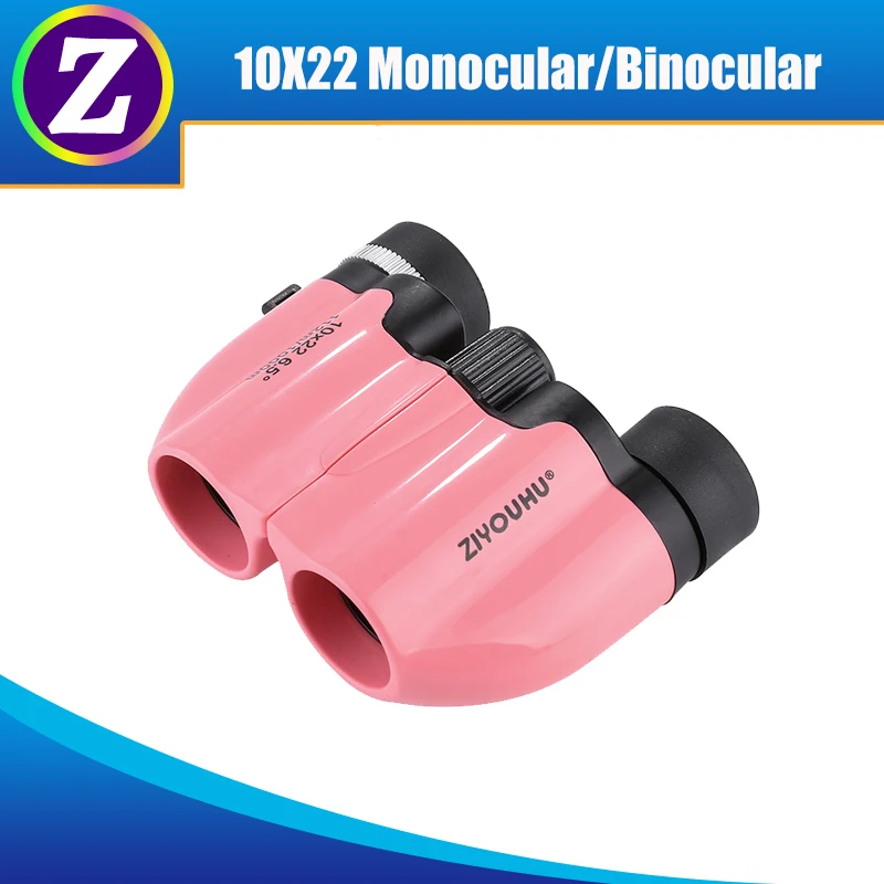 

Cute Colorful Mini 10X22 Binocular Telescope 1000M FMC Optics Tiny Binoculars for Children&Adults Summer Holiday Travel Camping