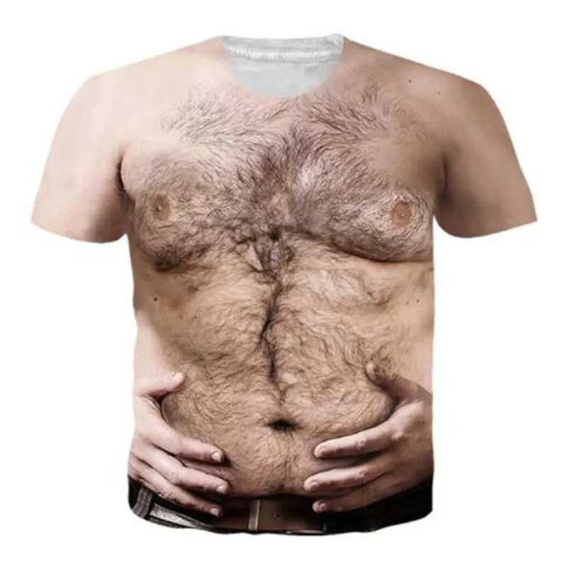 Новинка 2019 модная футболка с объемным принтом одежда для быстрого высыхания