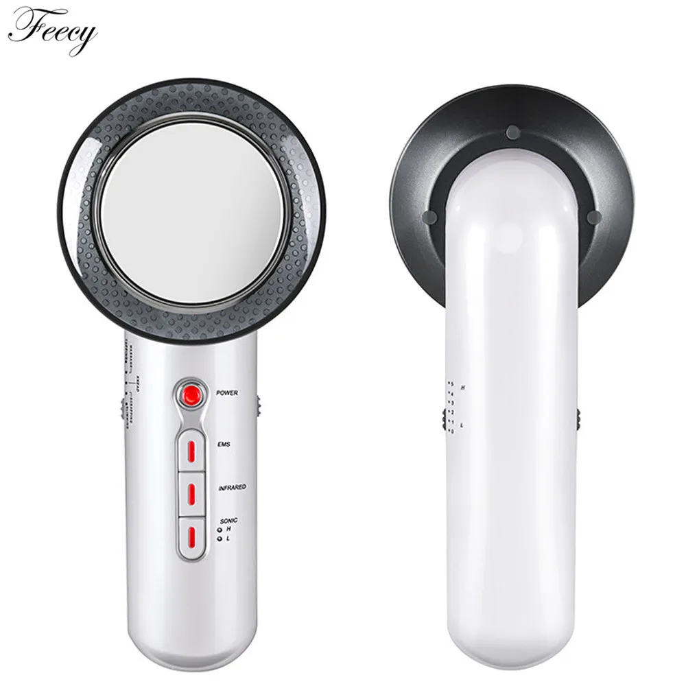 Ultrasonic Cellulite Lipo Remove Weight Loss Face Body Slimming Massage Ultrasound Vibration Fat Burner Infrared EMS Galvanic | Красота и