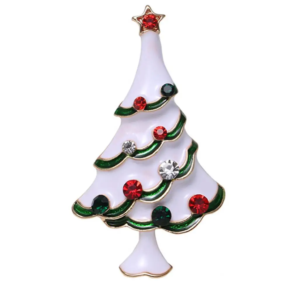 Женская эмалированная брошь ручной работы с кристаллами|Броши| |