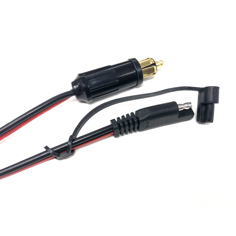 DIY 14AWG сверхмощный жгут быстрого отключения штекер SAE к DIN Hella гнездо 100 см для