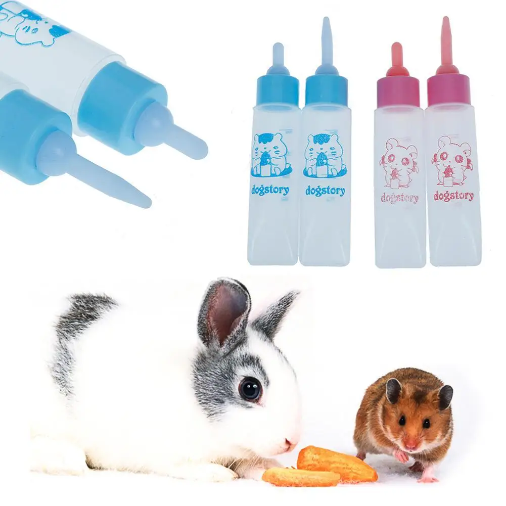 

30ml Hamster Rabbit Long Nipple Feeding Milk Bottle Drinking Feeder Pets Supply