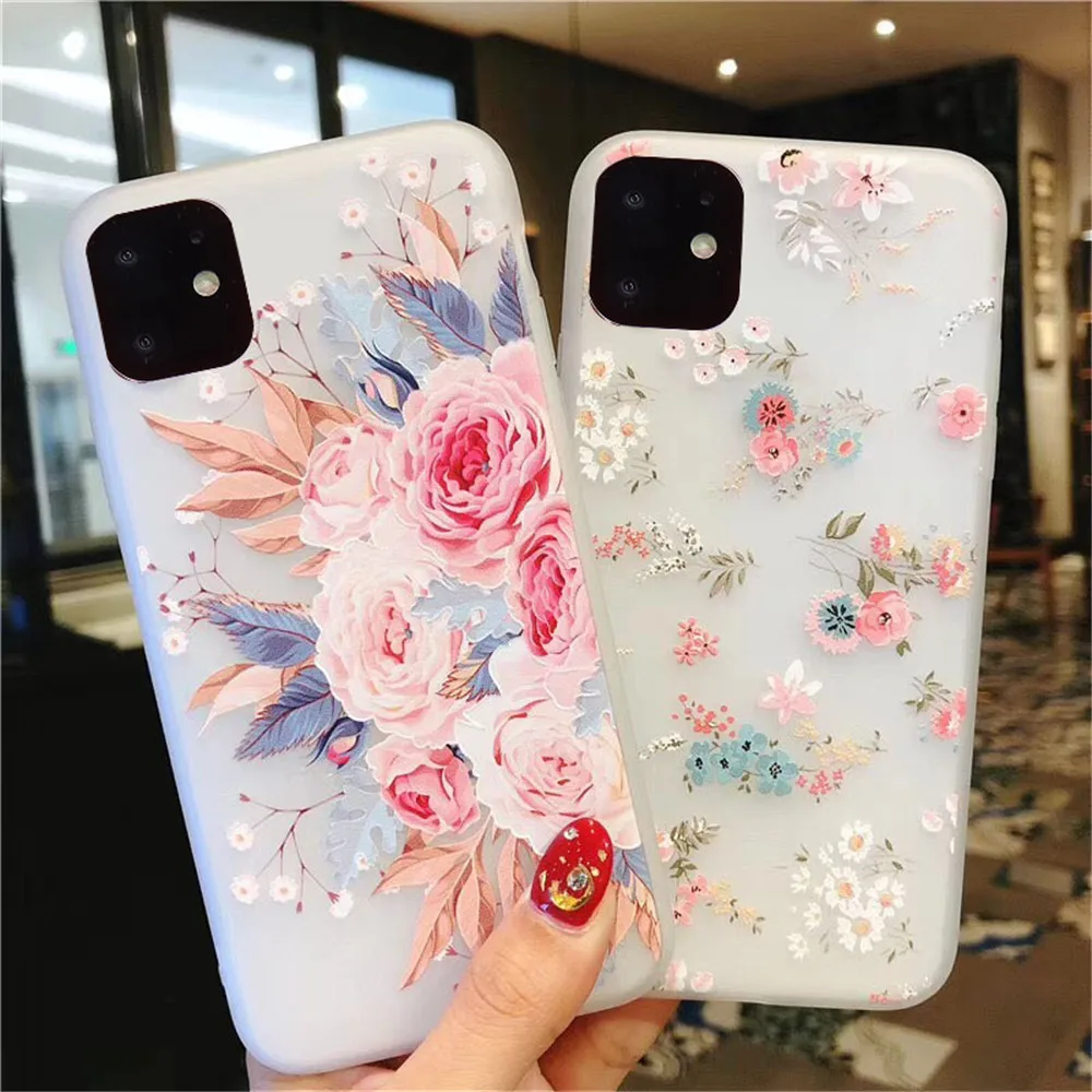 Чехол для телефона Coque iPhone 7 8 Plus Мультяшные милые чехлы 11 Pro X 6 6S SE 2020 XS Max XR Мягкая