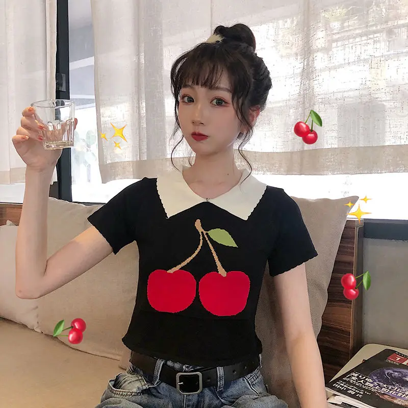 Женские футболки короткая футболка для женщин лето 2020 ретро женский топ с