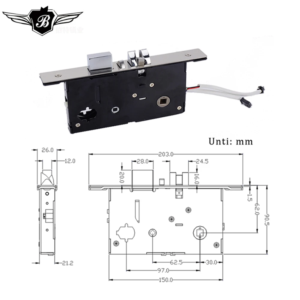Цифровой сенсорный экран электронный смарт-код замок для клавиатуры отеля дома