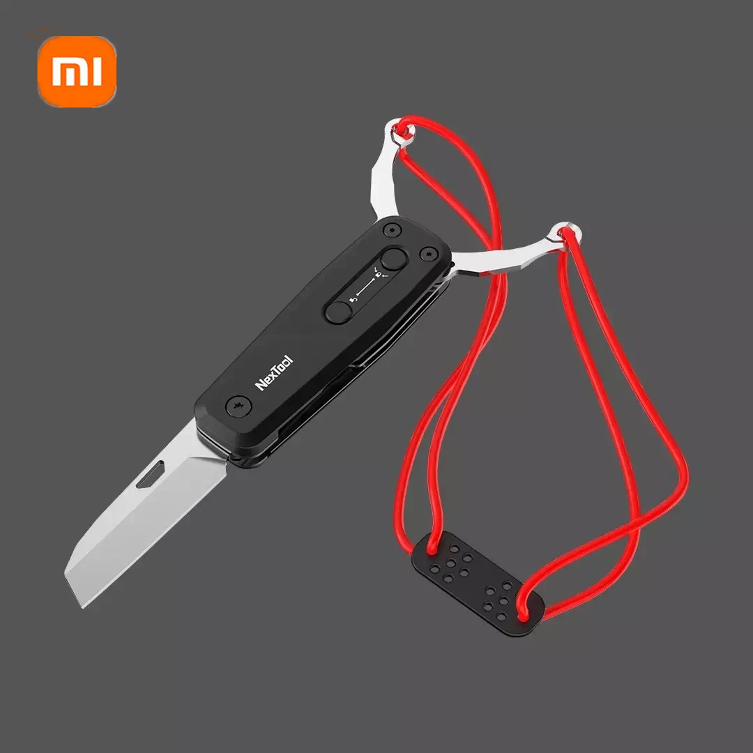 

Новинка, многофункциональная Рогатка Xiaomi Nextool для улицы, Черный Комбинация ножа и лука, выбранные хорошие материалы