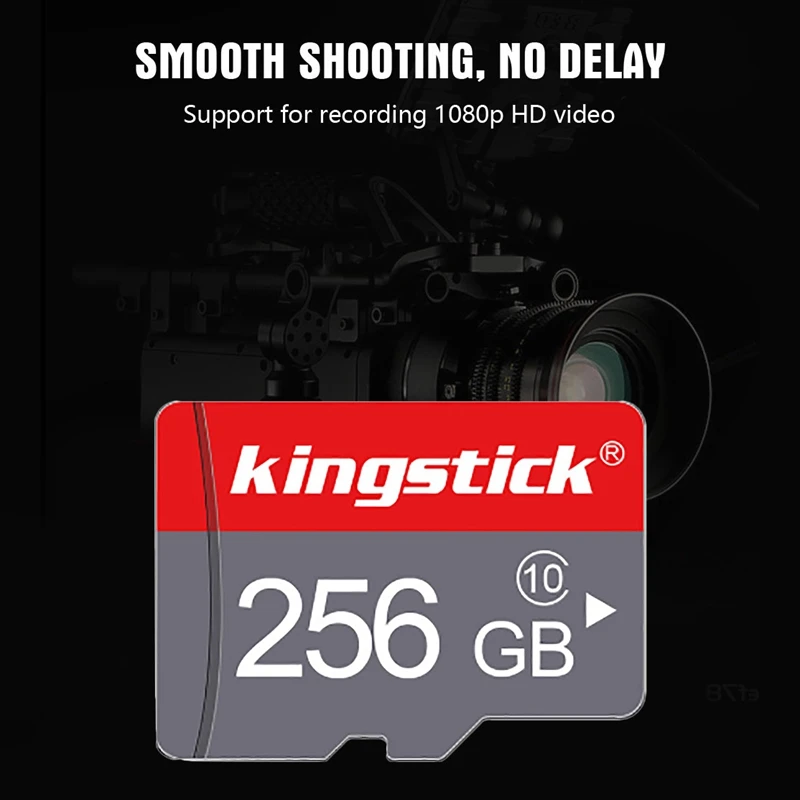 Kingstick 256 Гб карта памяти MicroSD класс 10 TF флэш Microsd с адаптером|Док-станции| |