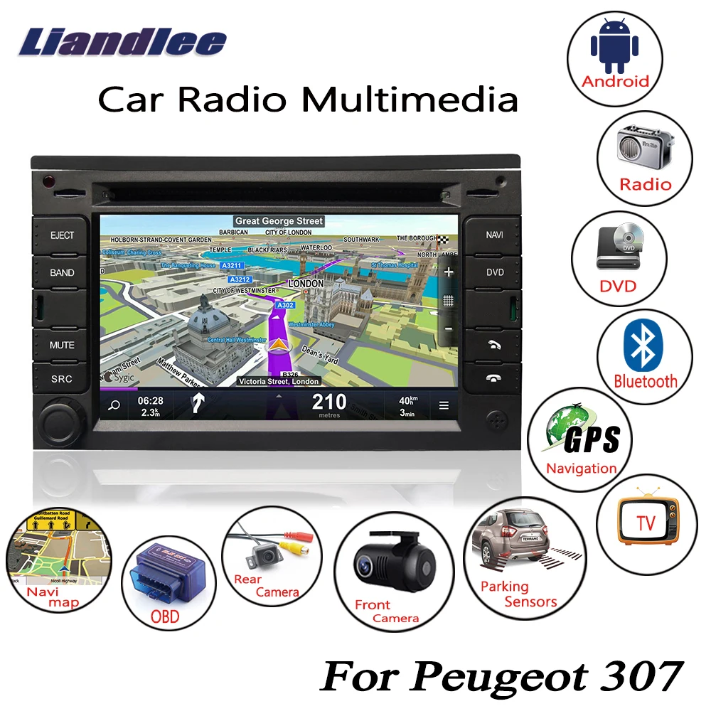 For Peugeot 307 2004~2013 Car Android Multimedia DVD Player GPS Navigation DSP Stereo Radio Video Audio Head Unit 2din System For Peugeot 307 2004~2013 Car Android Multimedia DVD Player GPS Navigation DSP Stereo Radio Video Audio Head Unit 2din System