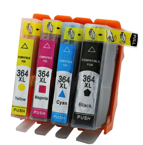 Картриджи чернильные совместимые с HP 364 XL C309a/C309n/g/C310a/C310b/C310c/C410b Deskjet 3070A