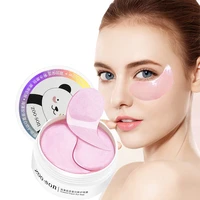 60pc seaweed collagen eye patches under the eyes gel patch for edema hydrogel eye patch from dark circles patches eye mask korea