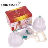 healthy breast enlargement pump for lady vacuum cupping body massager chest enhancement cupping with suction pump therapy size l