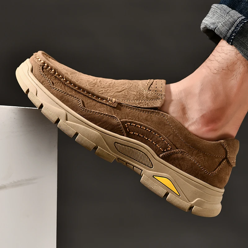 

Fashion Shoes Men Autumn Luxury Brand Comfy Office Style Outdoor Walking Men Casual Shoes Man Shoes Hiking Shoes