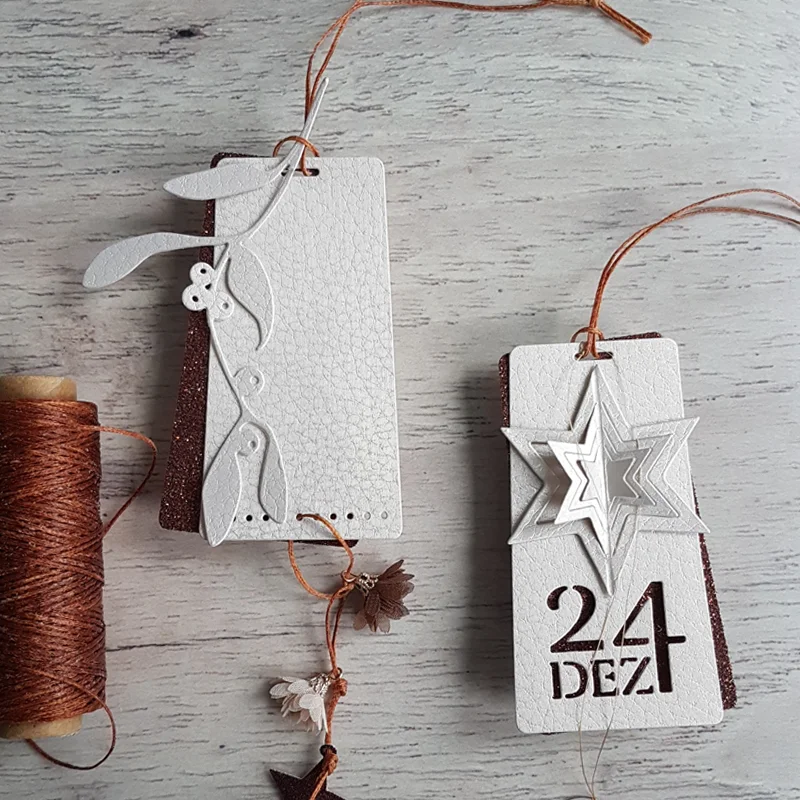 Каскадные Многослойные штампы для резки пентаграммы формы скрапбукинга бумага