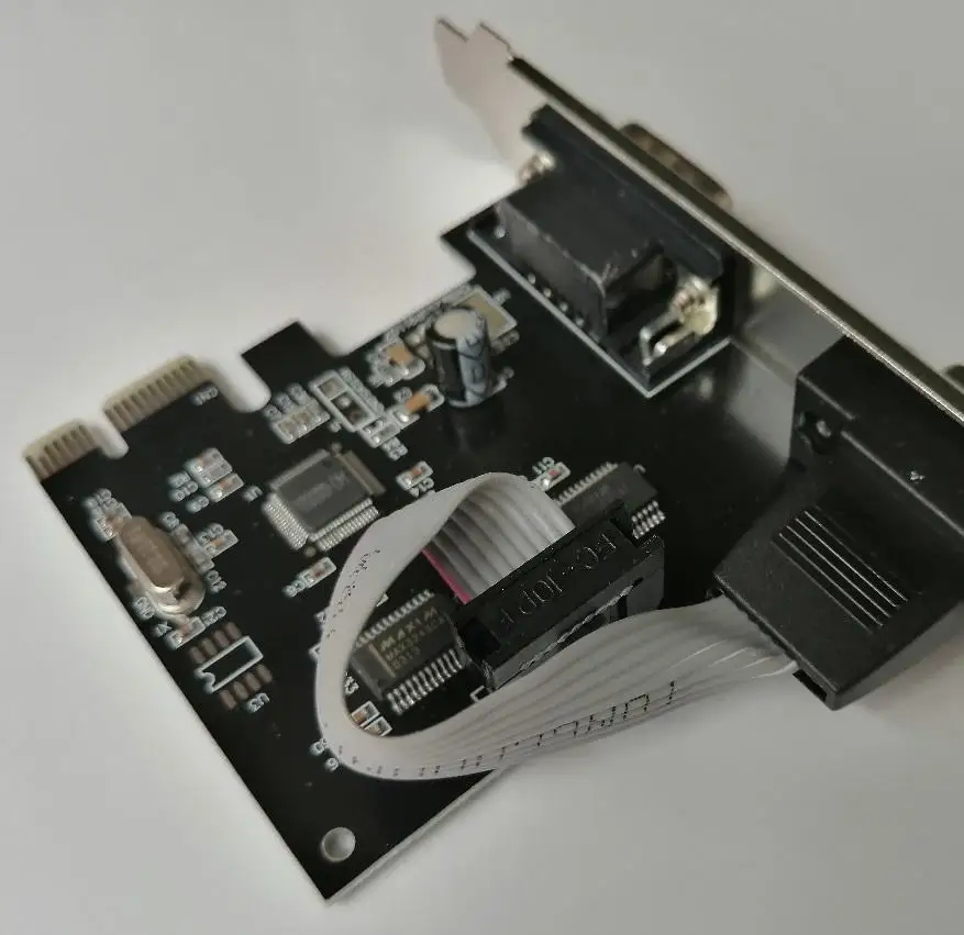 PCI-E к 2 DB9 RS232 последовательный порт s + 1 DB25 параллельный LPT адаптер карта для