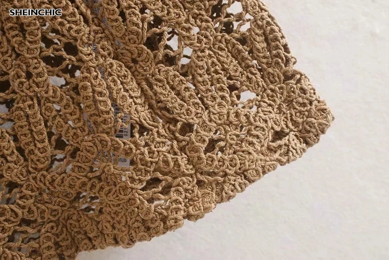 

2019 Fashion New Womens Sleeveless Ruffled Lace Hollow Out Tunic Top Blouses Shirt Ruffles Crop Top Women Blouses