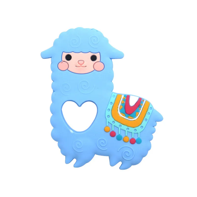 Силиконовые Бусины 1 шт. Прорезыватель для зубов в виде альпаки сделай сам овечка