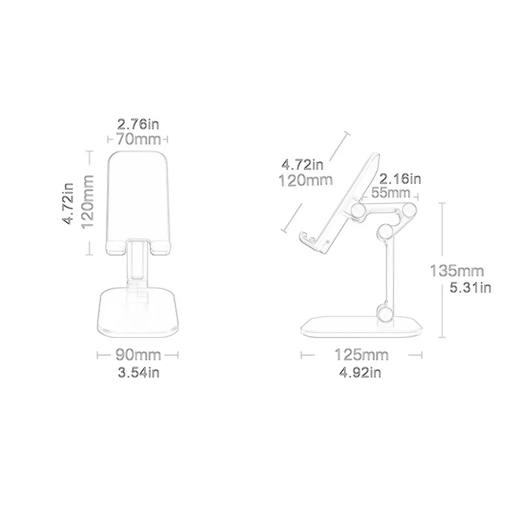 

Live Broadcasting Phone Bracket Tablet Desktop Mobile Stand Multi-function Foldable Universal Mobile Phone Stand