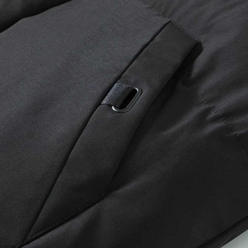 Wool Liner Parka Jacket Men 2021 Winter New Harajuku Classic Brand Street Trend Hood Coat Casual Warm Thicken Parka Jacket Male