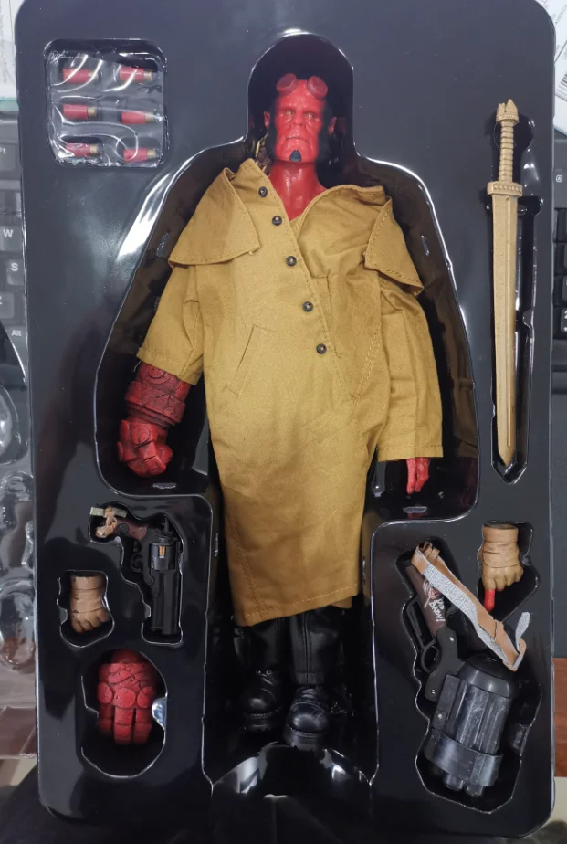 Хит продаж игрушка Hellboy Devil HT масштаб 1/6 армия Goloden ПВХ экшн фигурки модели