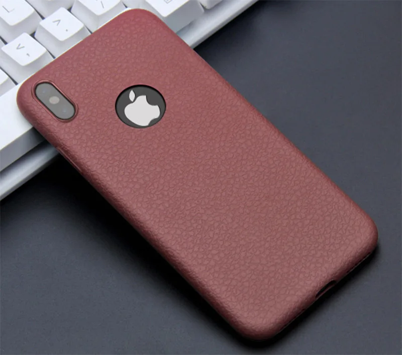 Роскошный мягкий ударопрочный чехол из ТПУ для телефона Apple iPhone X XR XS Max 7 Plus 8 6s 6