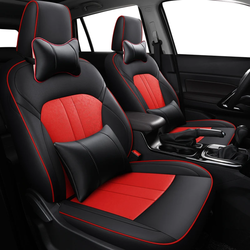 

Кожаный чехол высокого качества для автомобильного сиденья dodge journey challenger Калибр ram 1500 nitro durango аксессуары